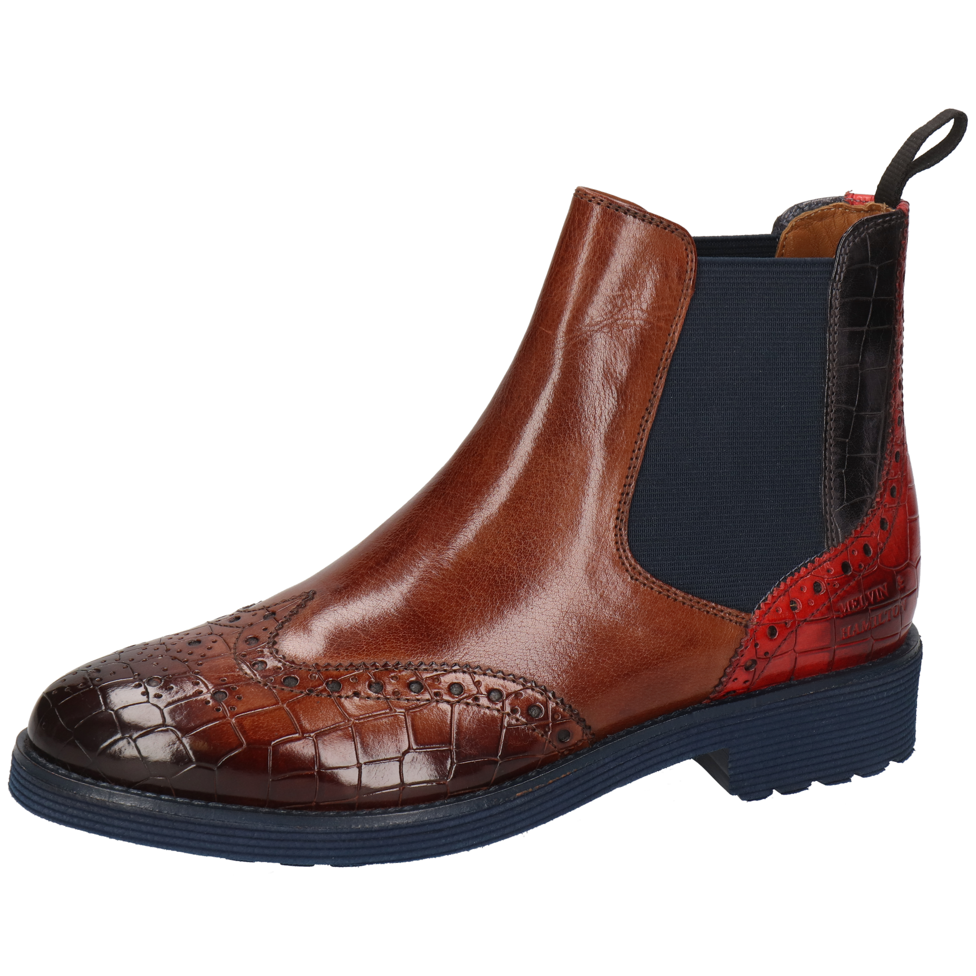 SELINA 6 - Bottines à talon plat | Multicolore