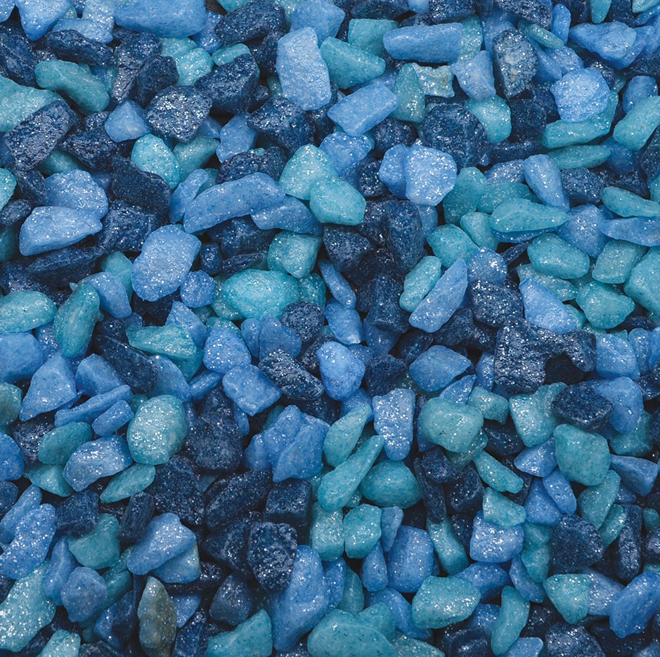 Superfish aquariumgrind mix blauw 1 kg