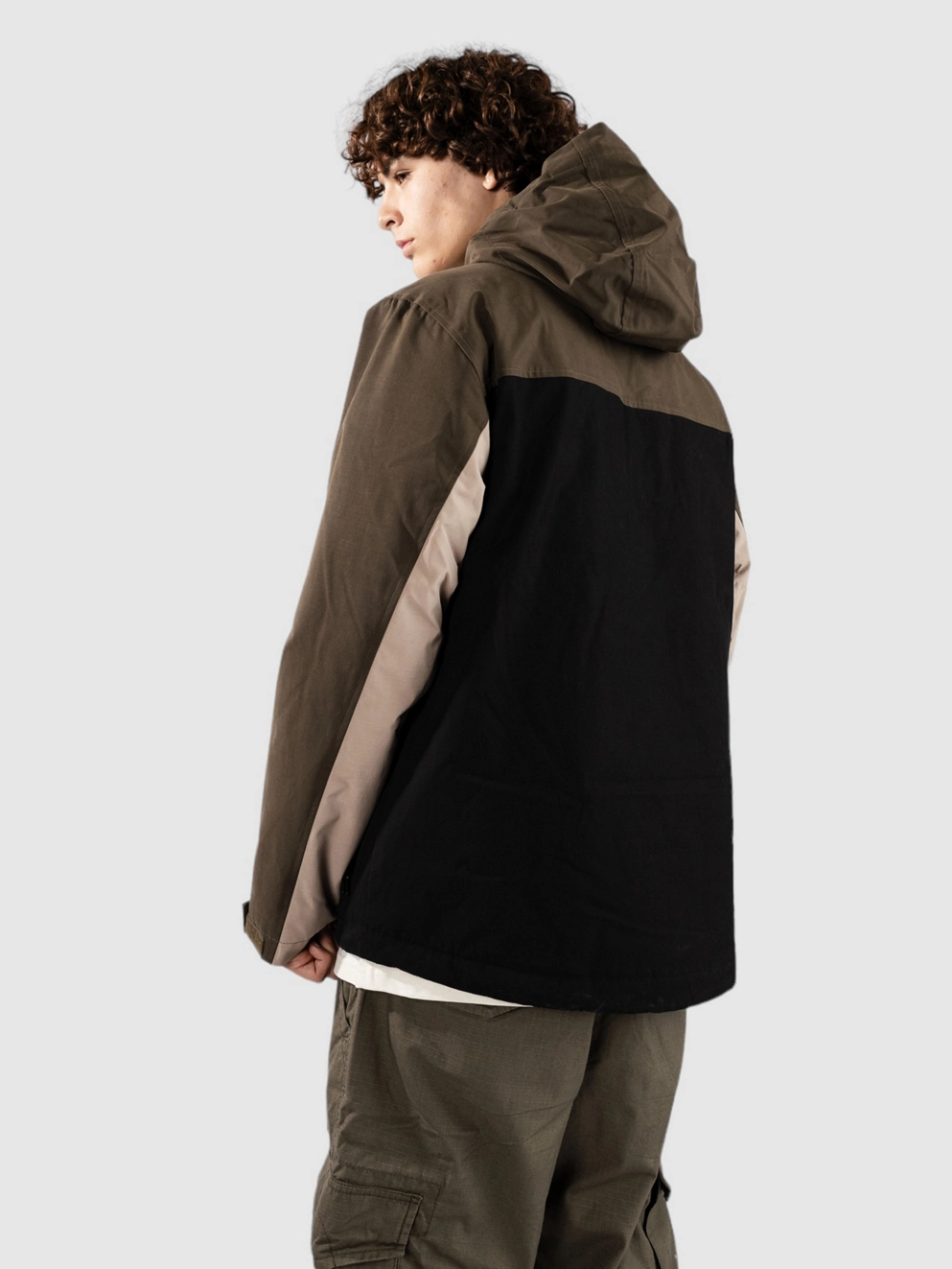 Iriedaily Nilas Anorak black olive