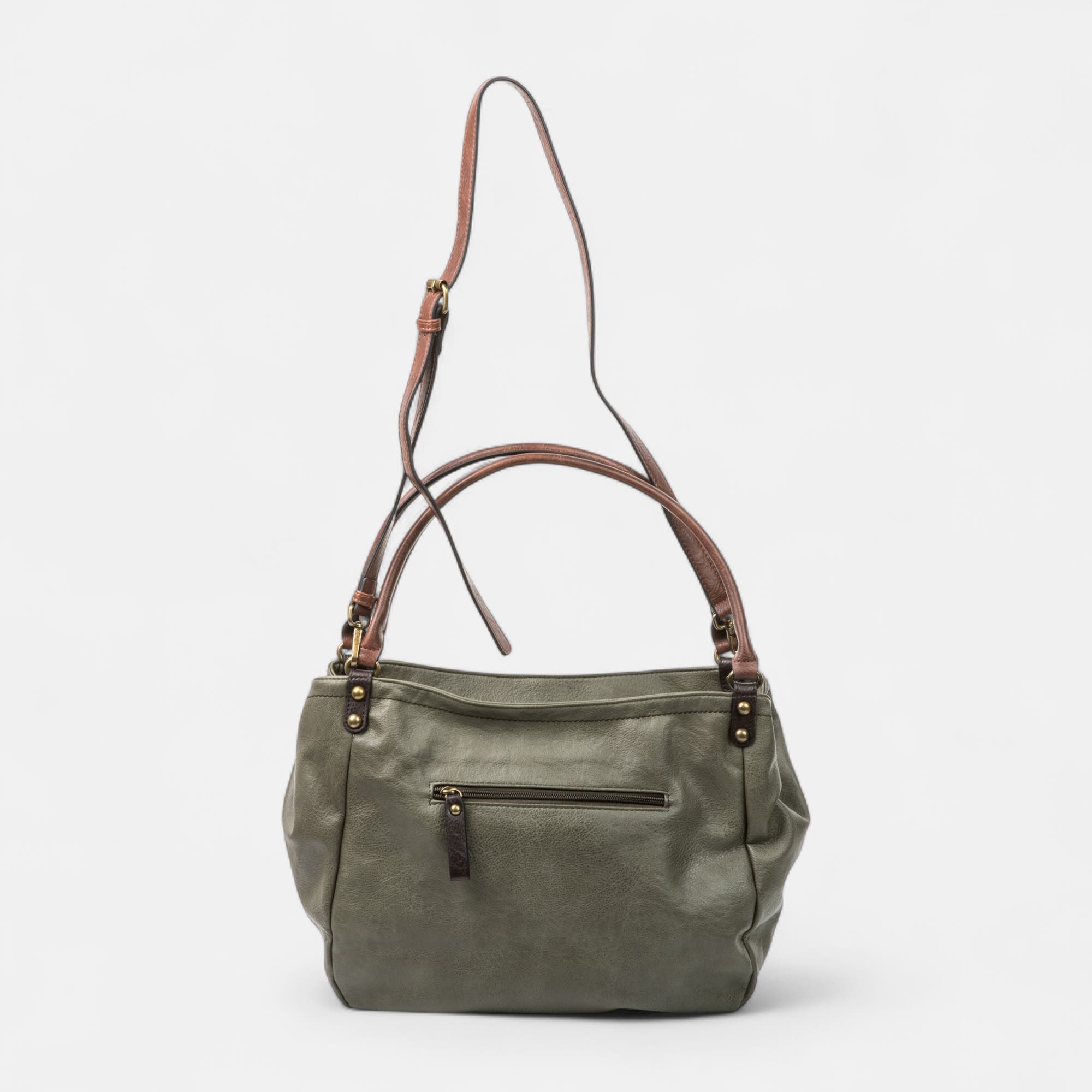 Sac de shopping kaki
