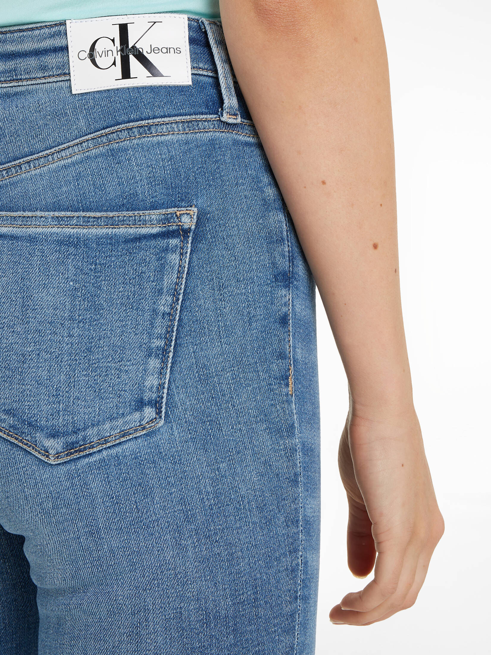 CALVIN KLEIN JEANS| Damen Jeans HIGH RISE SKINNY ANKLE
