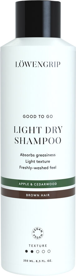 Löwengrip Good To Go Light - Dry Shampoo For Brown Hair