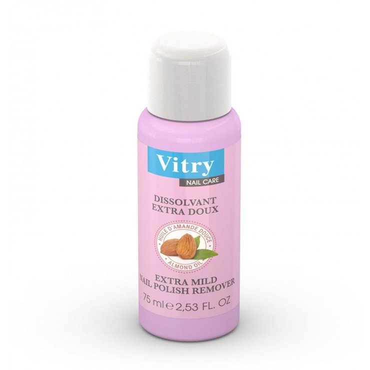 Dissolvant Extra Doux 75ml Nail Care Vitry