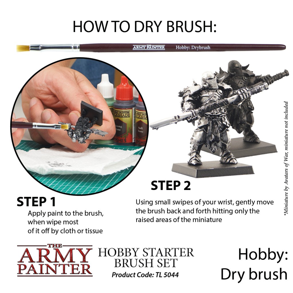 Army Painter - Kit de démarrage : Pinceaux