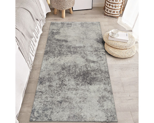 Nela marmerblauw tapijt 80x150 cm