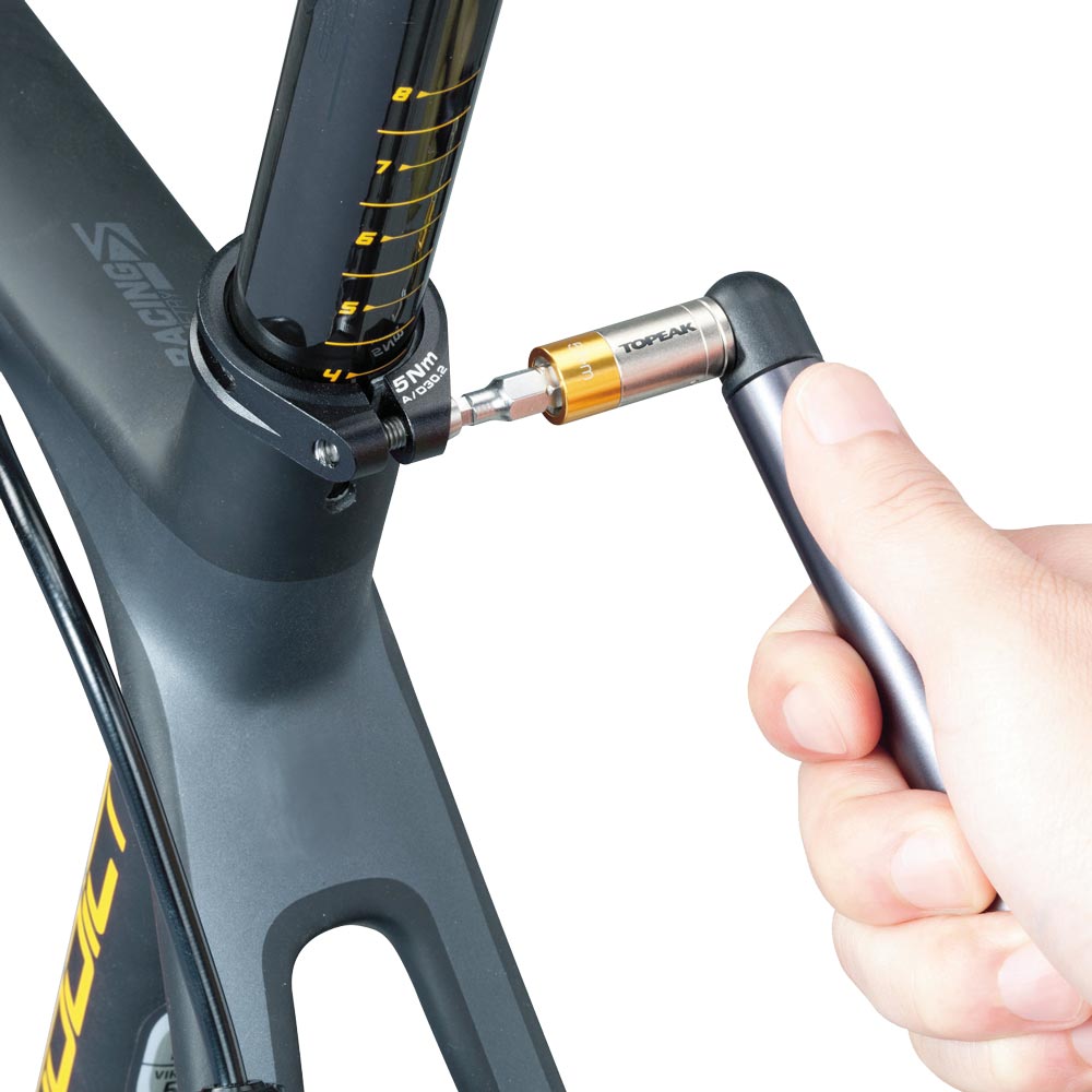 Topeak Nano TorqBar 4 Drehmomentschlüssel metallic