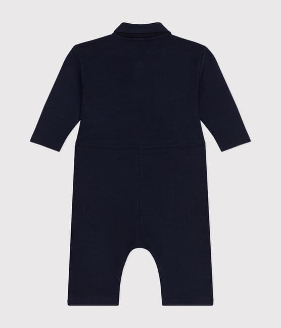 Combinaison longue en molleton bébé