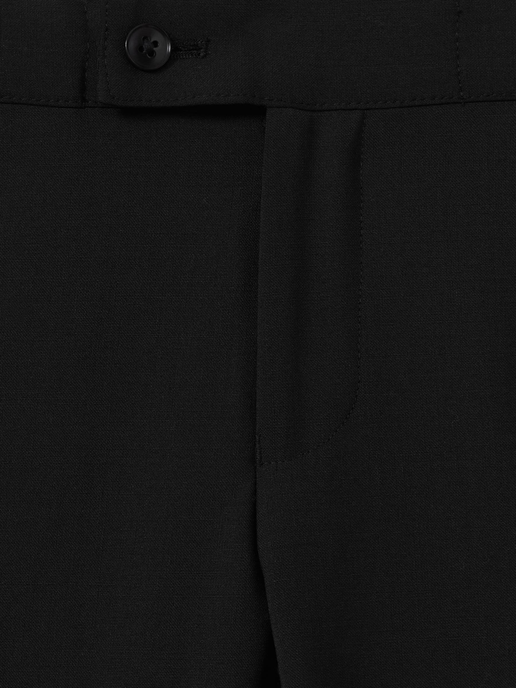Zwart - Reiss Knightsbridge Tuxedo broek van satijn met strepen