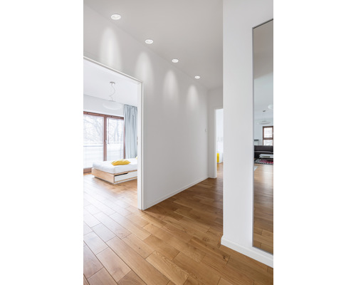 LED inbouwspot IP65 5,5W 550 lm verstelbaar wit zwart Ø 8,7/6,8-7,4 cm 230V