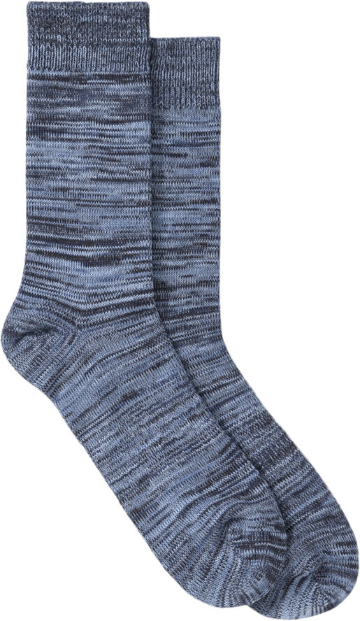 Norse Projects Bjarki Cotton Twist Sock Steel blue