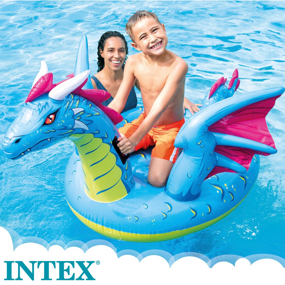 Dragão inflável Intex para crianças