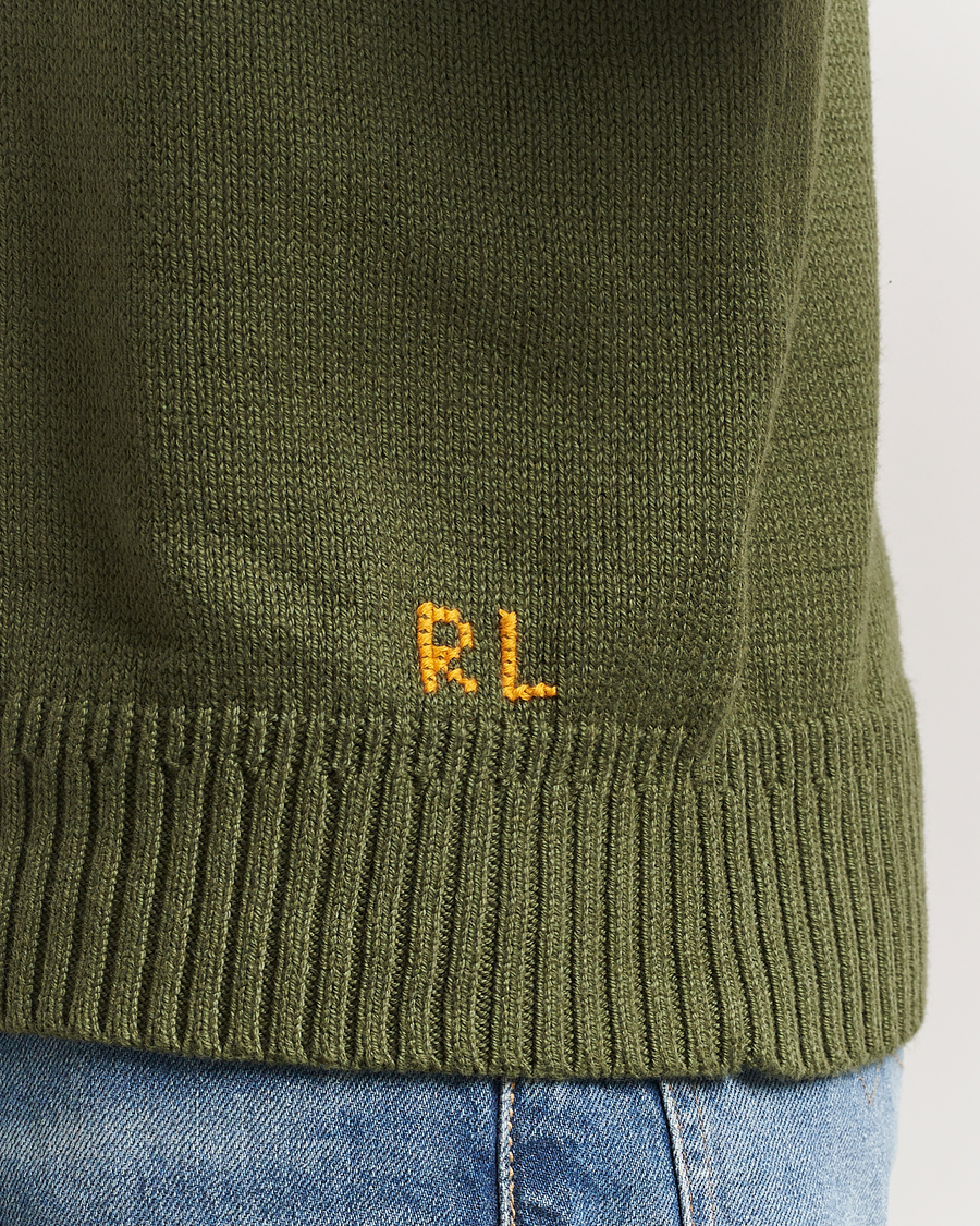 Polo Ralph Lauren Cotton Bear Pullover New Olive