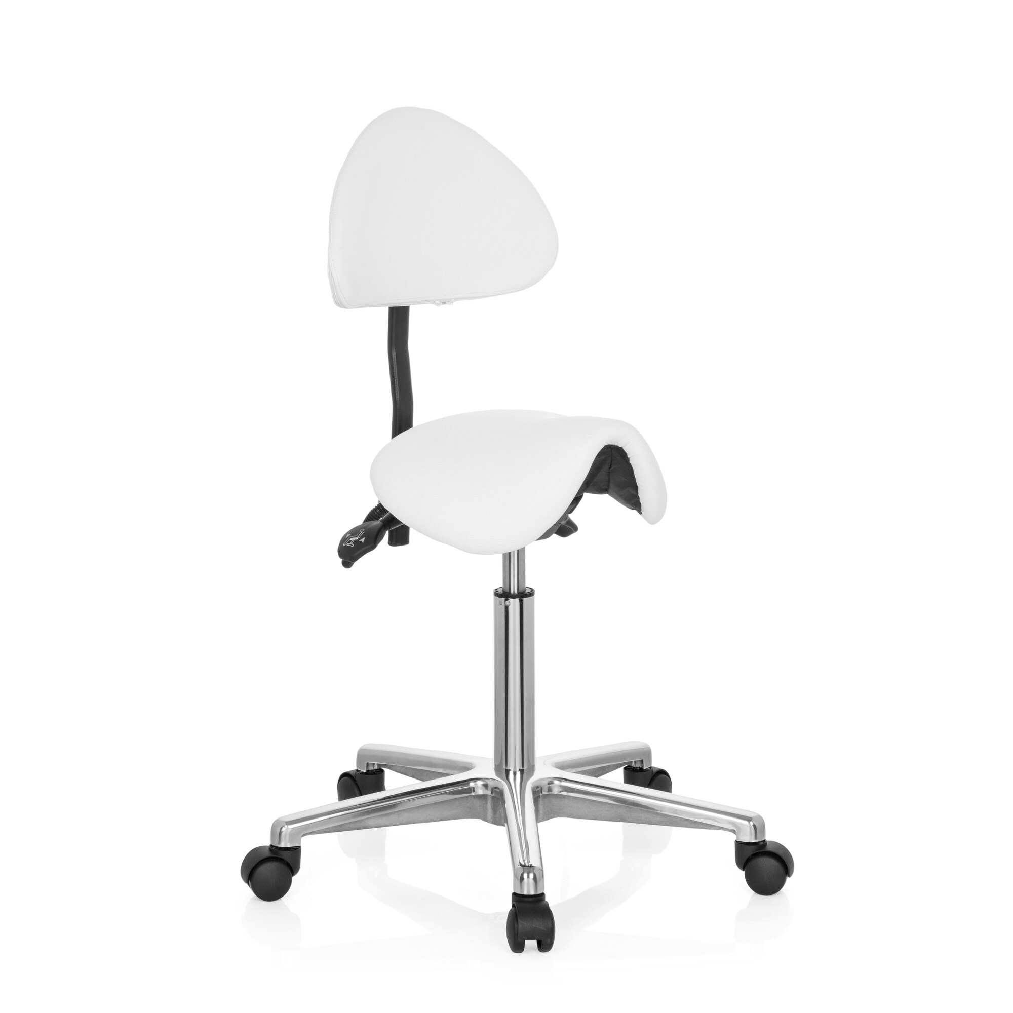 Sattelhocker TOP WORK 20 Kunstleder ohne Armlehnen hjh OFFICE