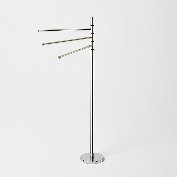 Porte-serviettes Ormara chromé sur pieds GoodHome