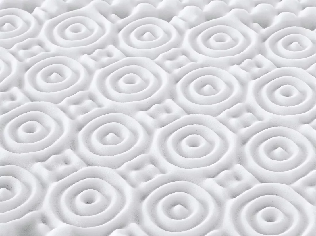 Surmatelas 140 x 190 cm mémoire de forme 7 zones ép.5cm - ARTISSA de YSMÉE