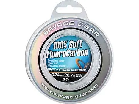 SG Soft Fluoro Carbon 0.49mm 35m 15.2kg 33.5lb