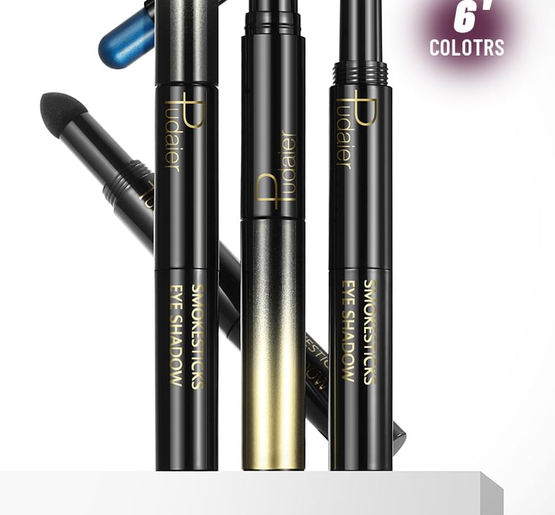 Pudaier - Dual-Ended Smokey Eyeshadow Stick - 6 kleuren