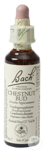 Fleurs De Bach Remedie 07 Chestnut Bud/Bourgeon De Marronnier 20ml
