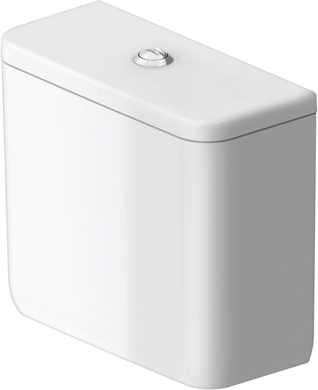 Duravit Qatego inbouwreservoir, aansluiting linksonder, 4,5 liter, 400x180mm, 0947100085