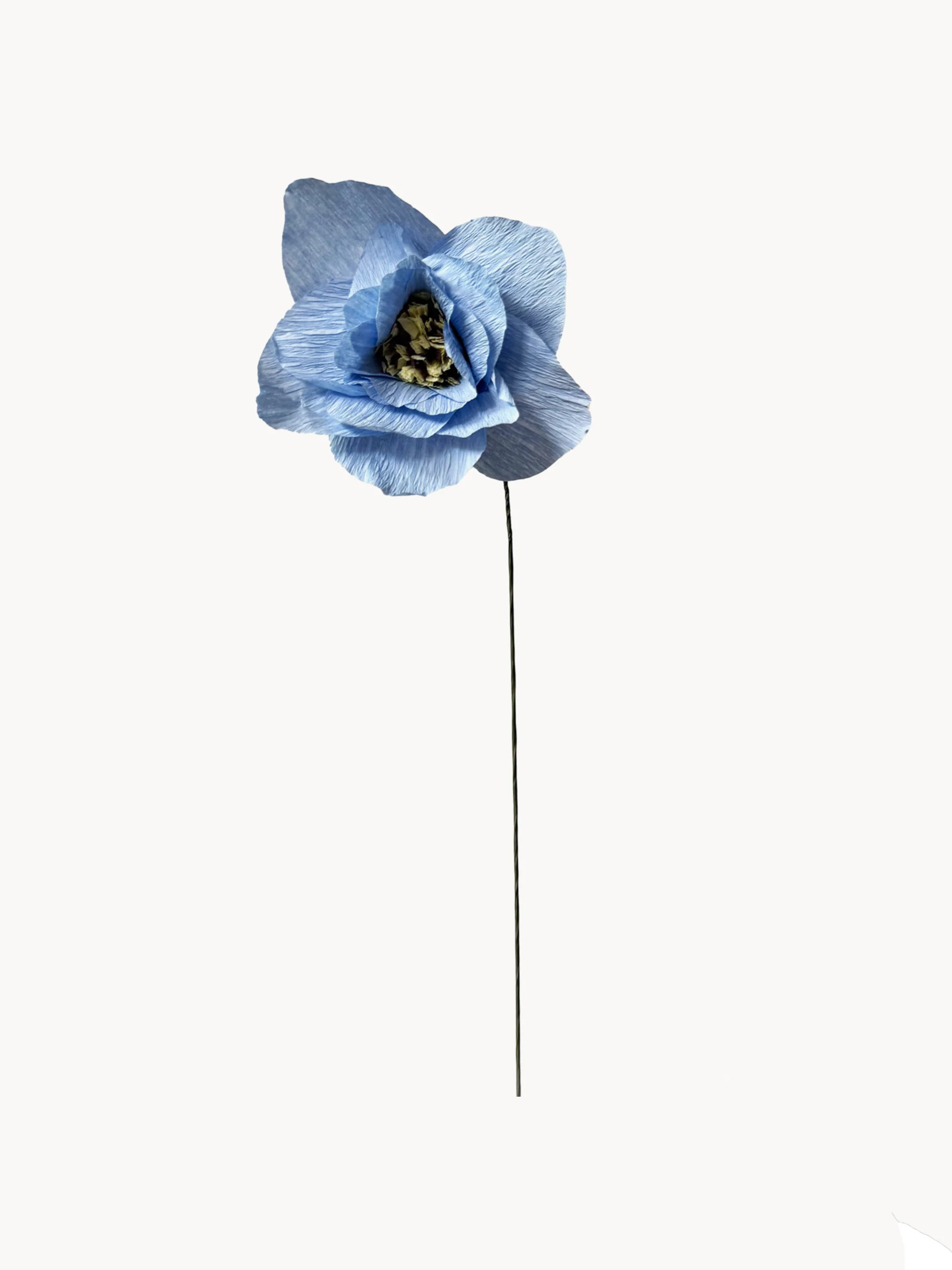 Handgemaakte kunstbloem Poppy
