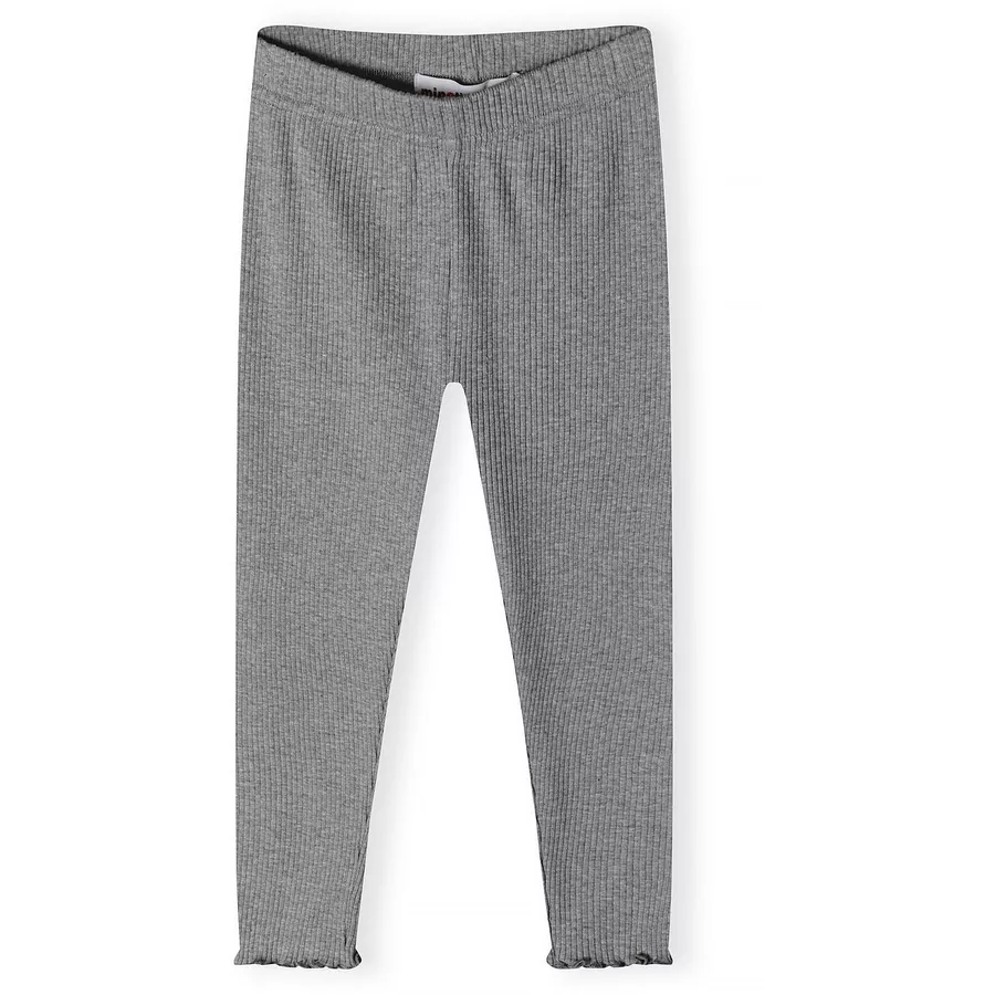 MINOTI Leggings Grau Meliert