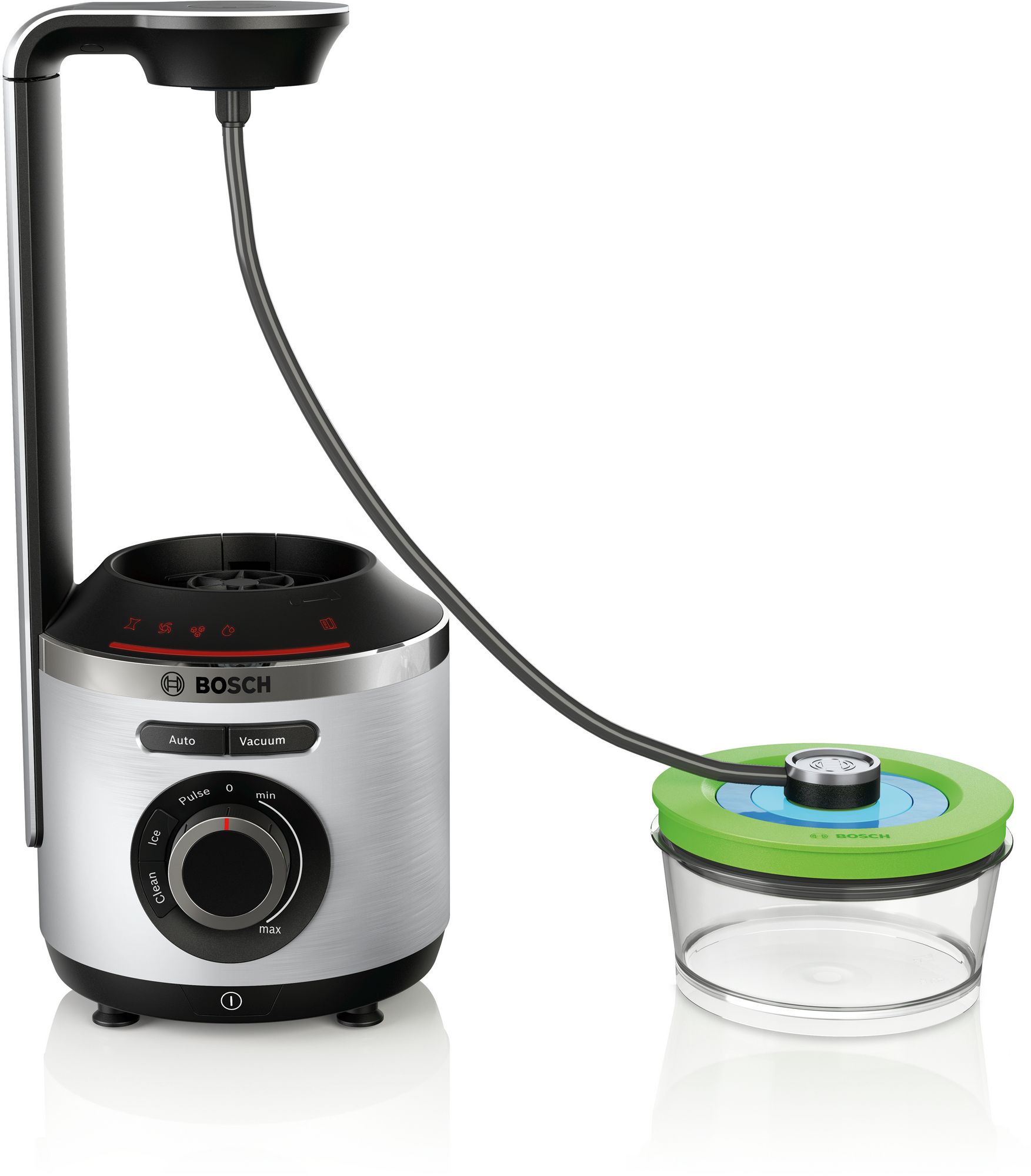 Liquidificador a vácuo VitaPower Série 8 | 1000 W em aço inoxidável MMBV622M