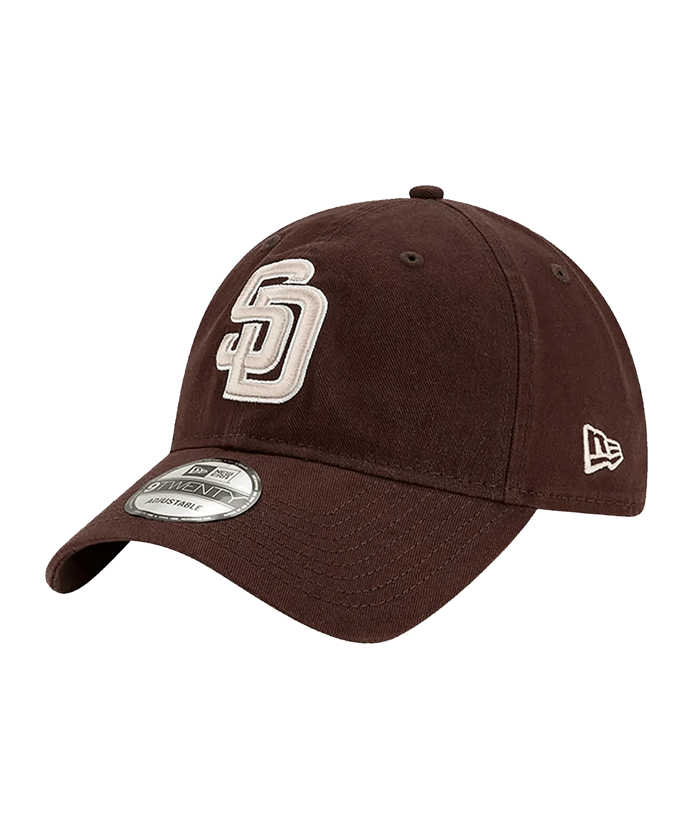 New Era Curved Cap Cap Braun