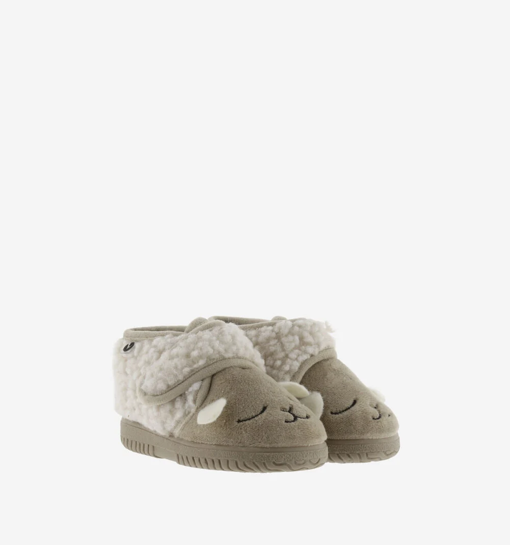 OJALÁ ANIMALS SLIPPERSBEIGE