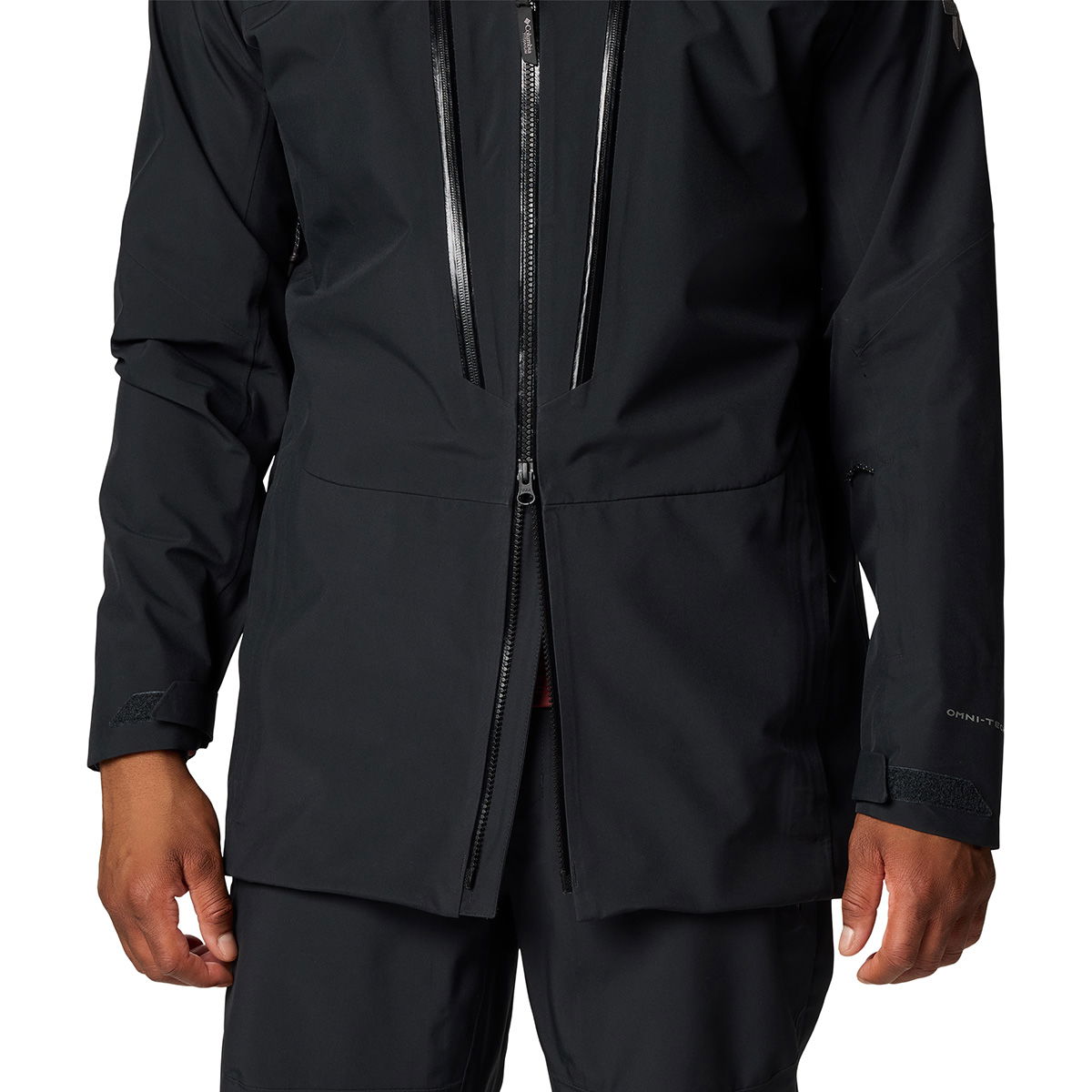 Columbia Platinum Peak II 3-lags skijakke, herre (Black)