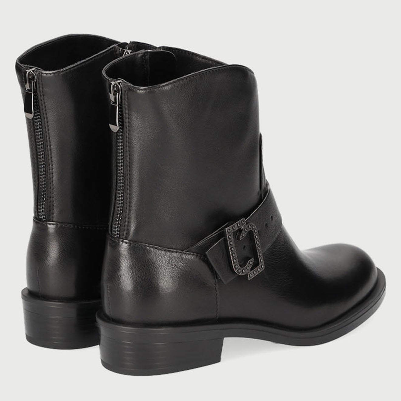 Liu-Jo Bottines en Cuir Taylor noir