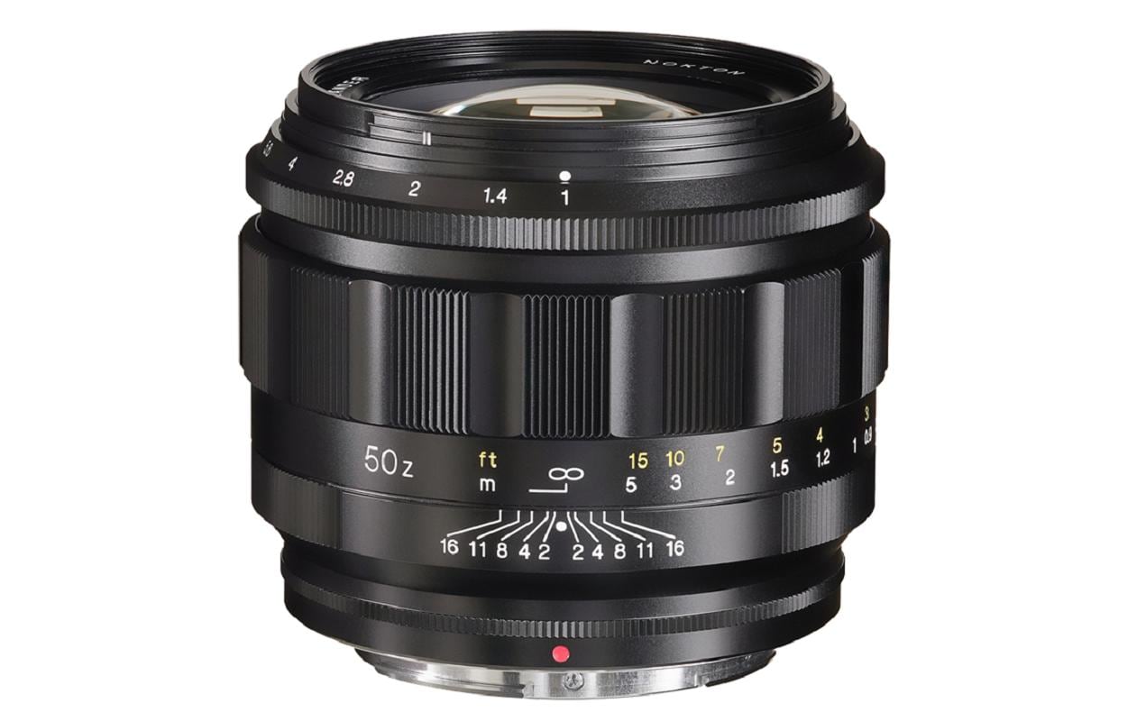 Fotokamera ZF NOKTON 50 1.0 KIT<br>Spiegellose Vollformatkamera mit Standardobjektiv mit extrem hoher Lichtstärke und manuellem Fokus