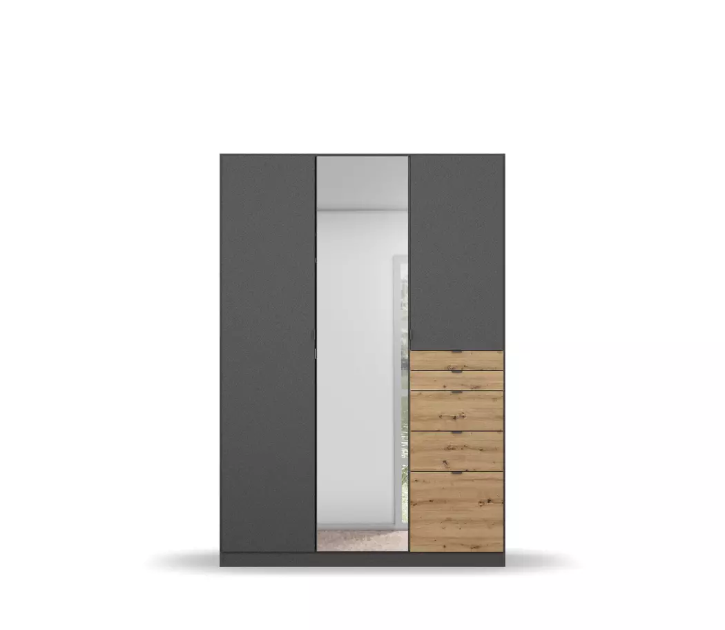 Kleiderschrank Ontario 136 x 197 cm