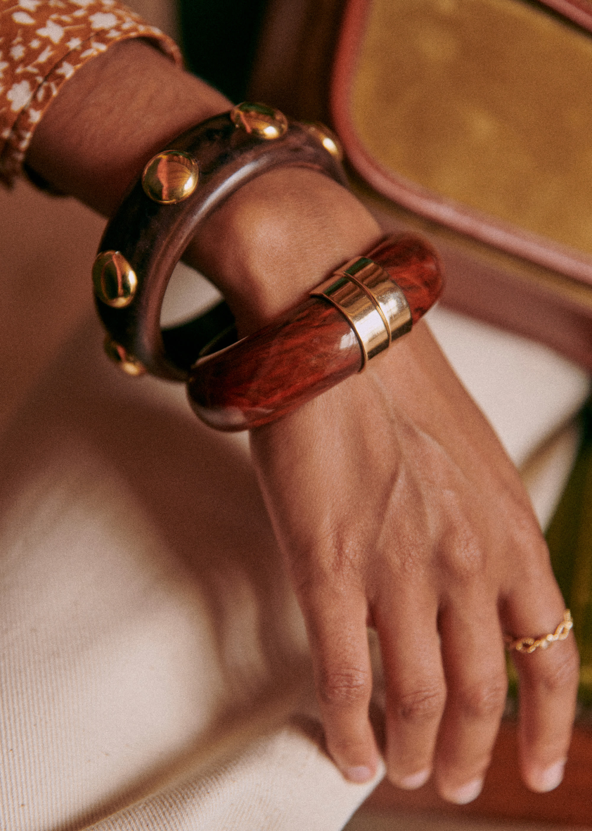 Bracelet Olympe - Bois doré - E-SHOP/BIJOUX Bracelets & Bagues 5905854