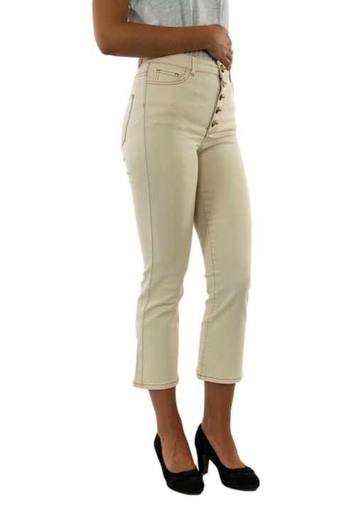 pantalons Veromoda stella ecru