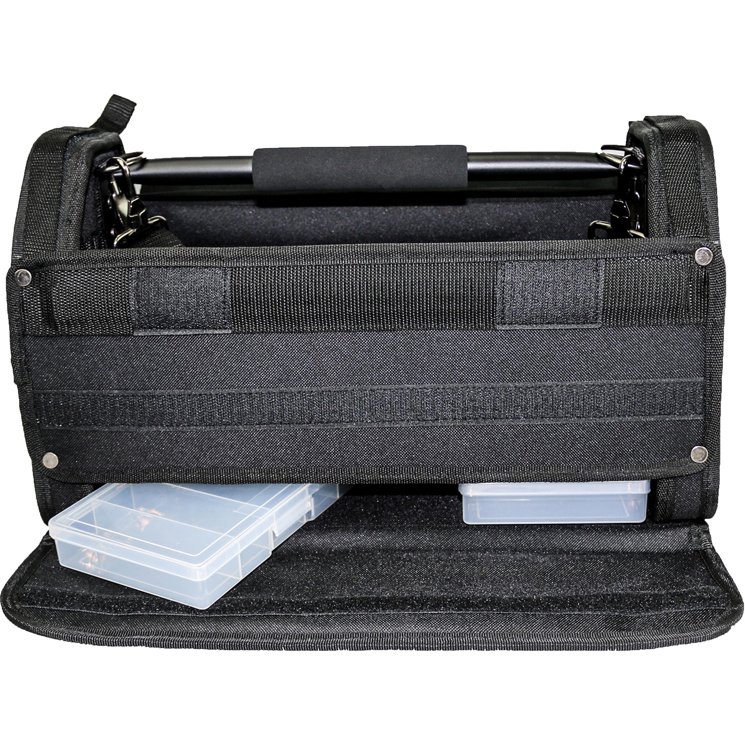 Caisse à outil textile  21l inclus 2 boite a vis - 21 x 42 x 25 cm