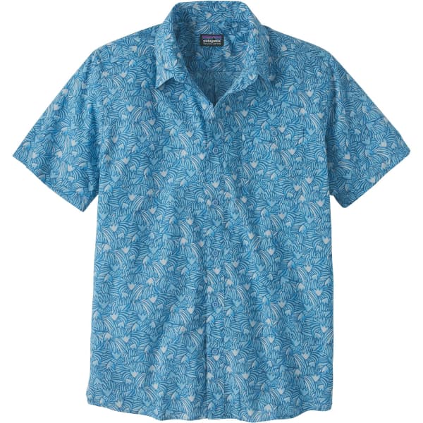 Chemise PATAGONIA M'S GO TO SHIRT BLOCK PARTY: LAGO BLUE