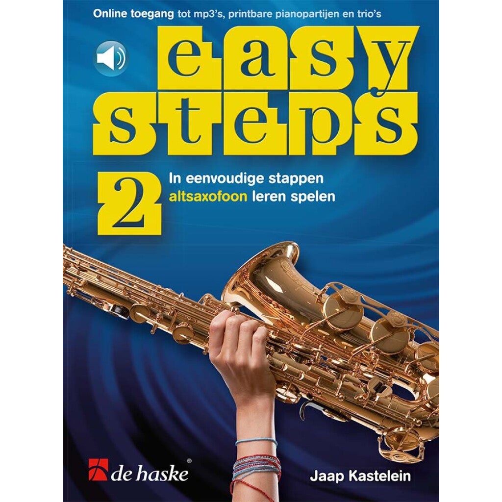 De Haske Easy Steps 2 Altsaxofoon in eenvoudige stappen altsaxofoon leren spelen