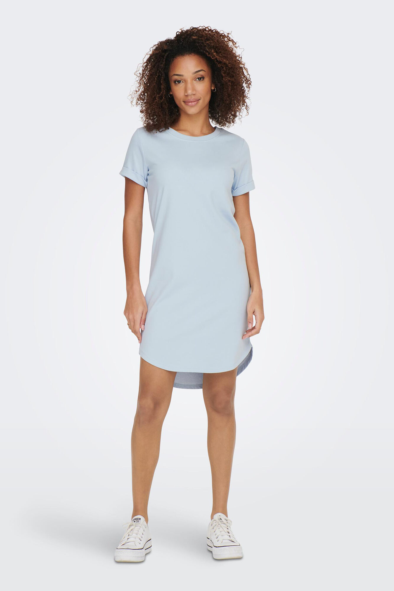 Vestido curto assimétrico