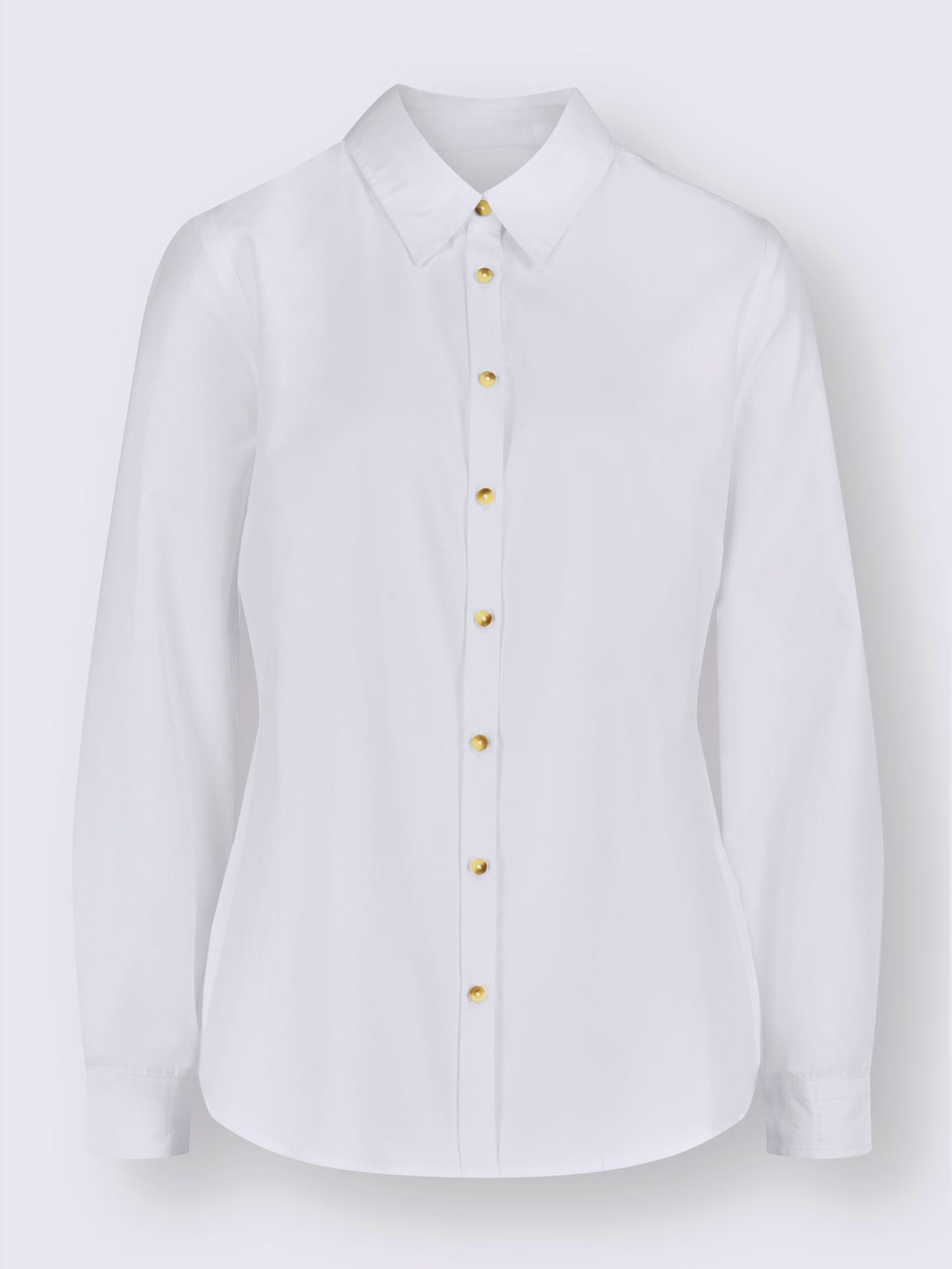 Chemisier à manches longues 50% coton