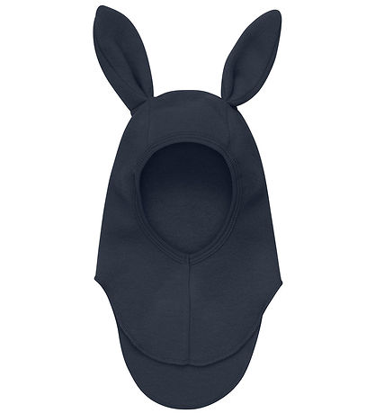 Huttelihut Elefanthue - Uldfleece - 1-lags - Navy m. ?rer