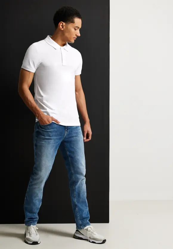 Piquée Poloshirt - White