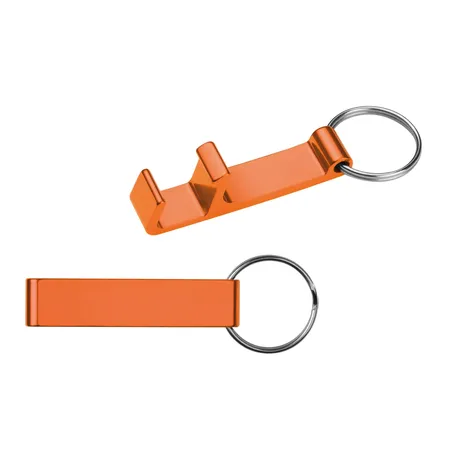 Macma Schlüsselanhänger mit Flaschenöffner, Farbe: orange