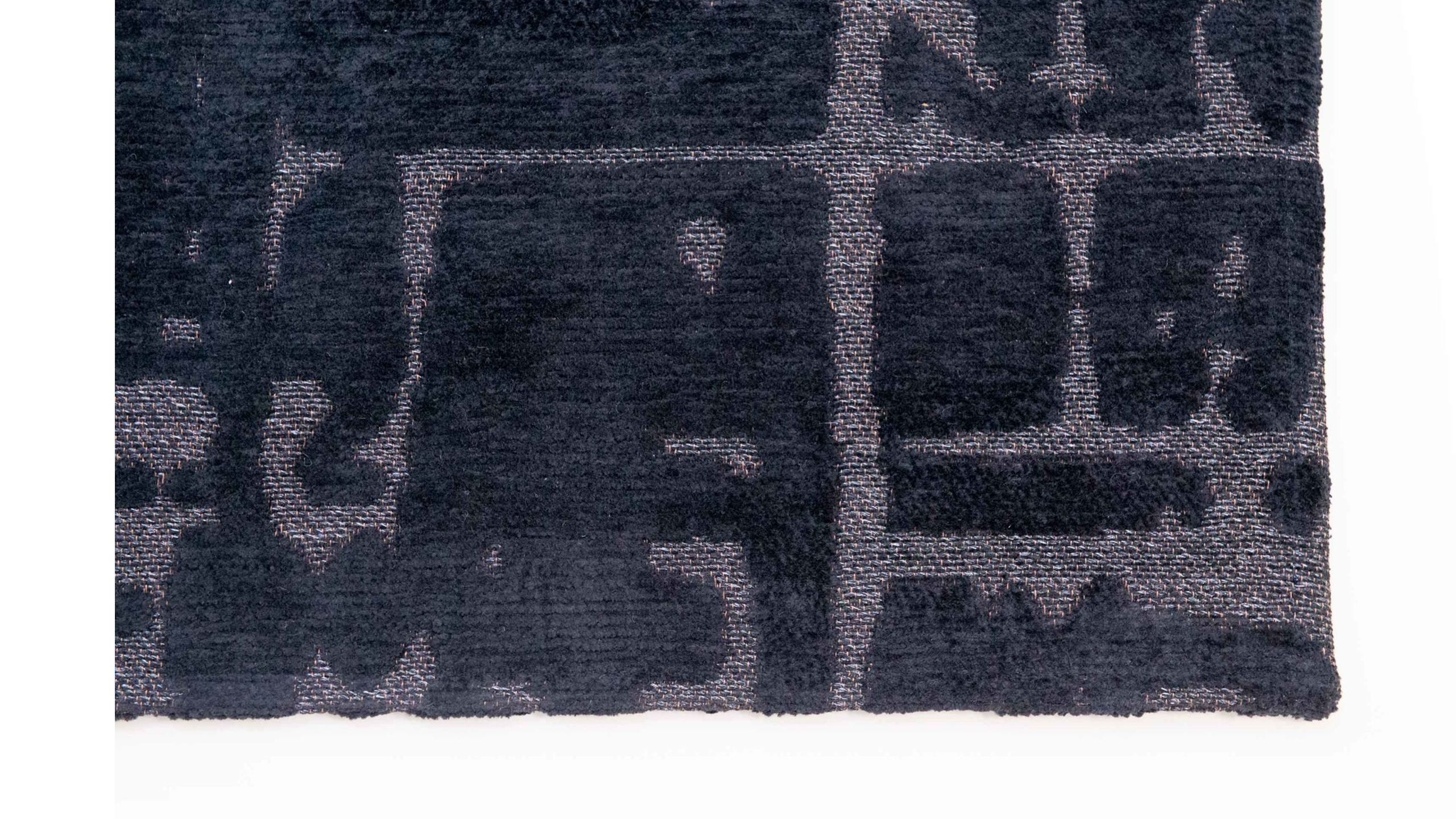 Vloerkleed Black Water 9200 Baobab  | Louis de Poortere