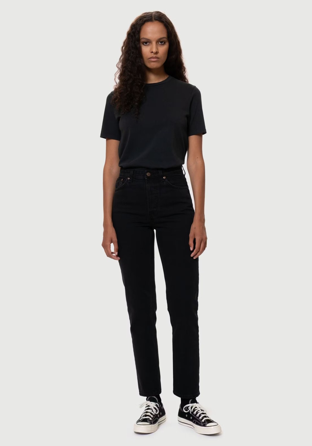 Nudie Jeans Jeans Breezy Britt Aged Black