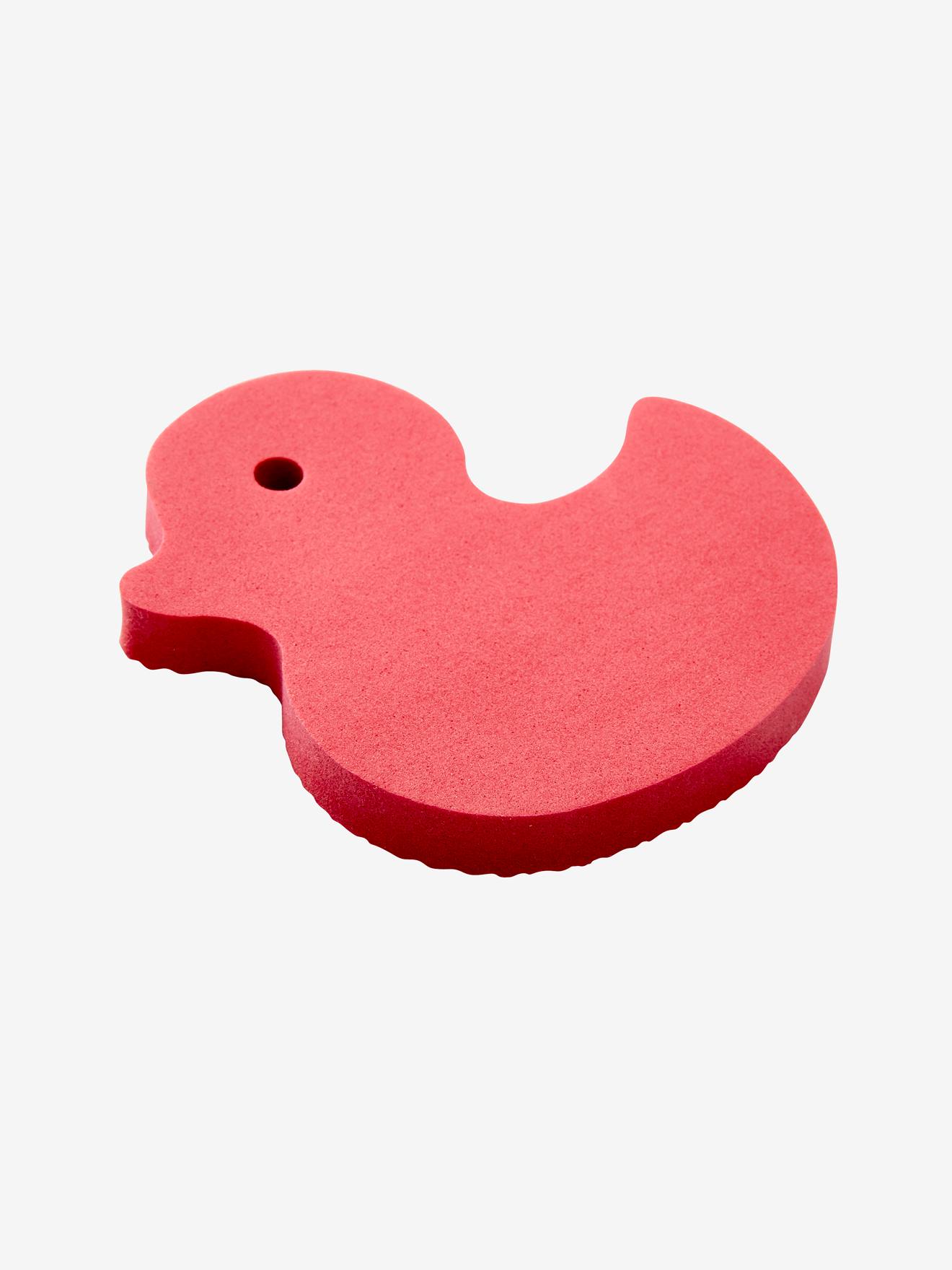 Adesivos de espuma para banho + rede de banho multicolorida