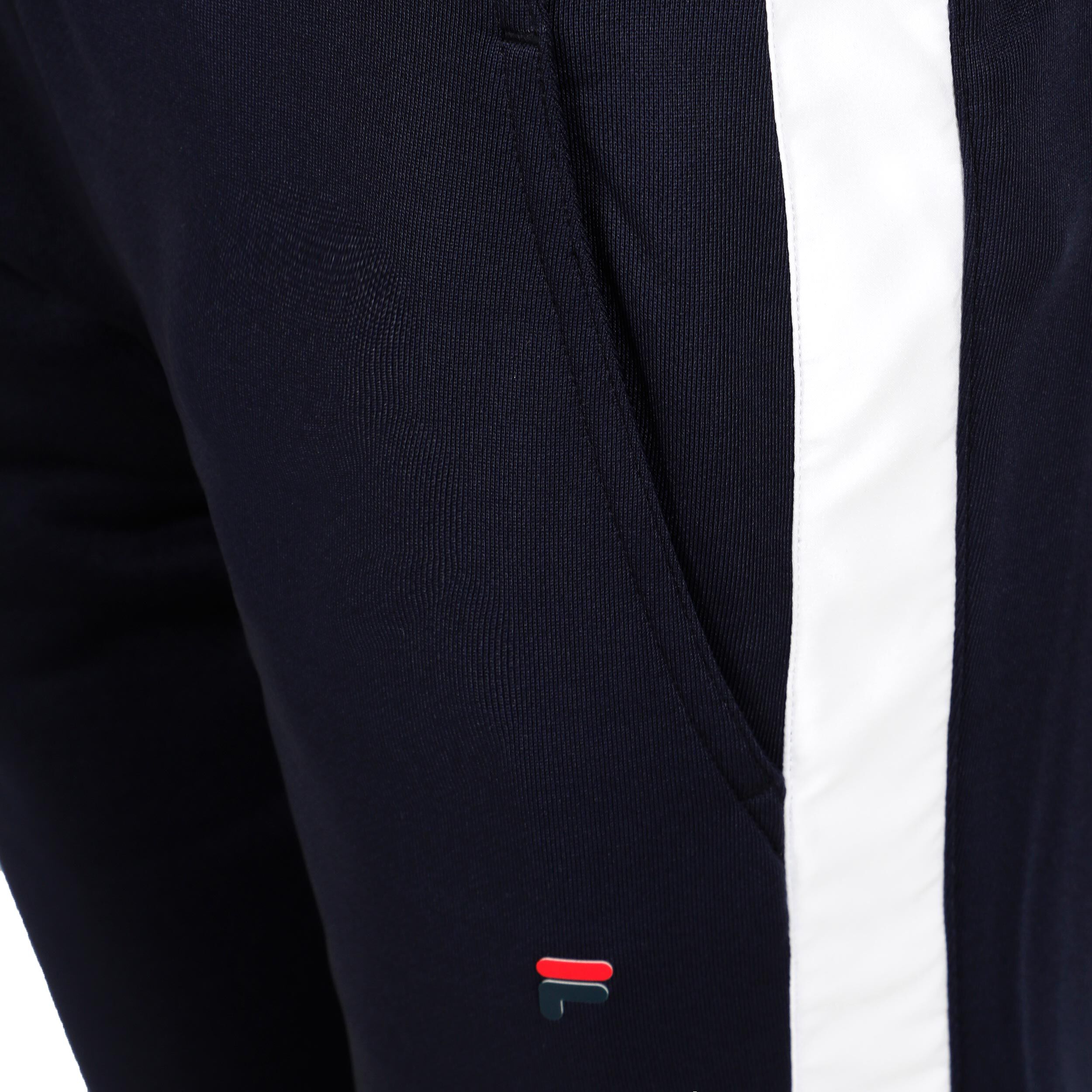 Fila Janice Pantalon Survêtement Femmes - Bleu Foncé , Blanc
