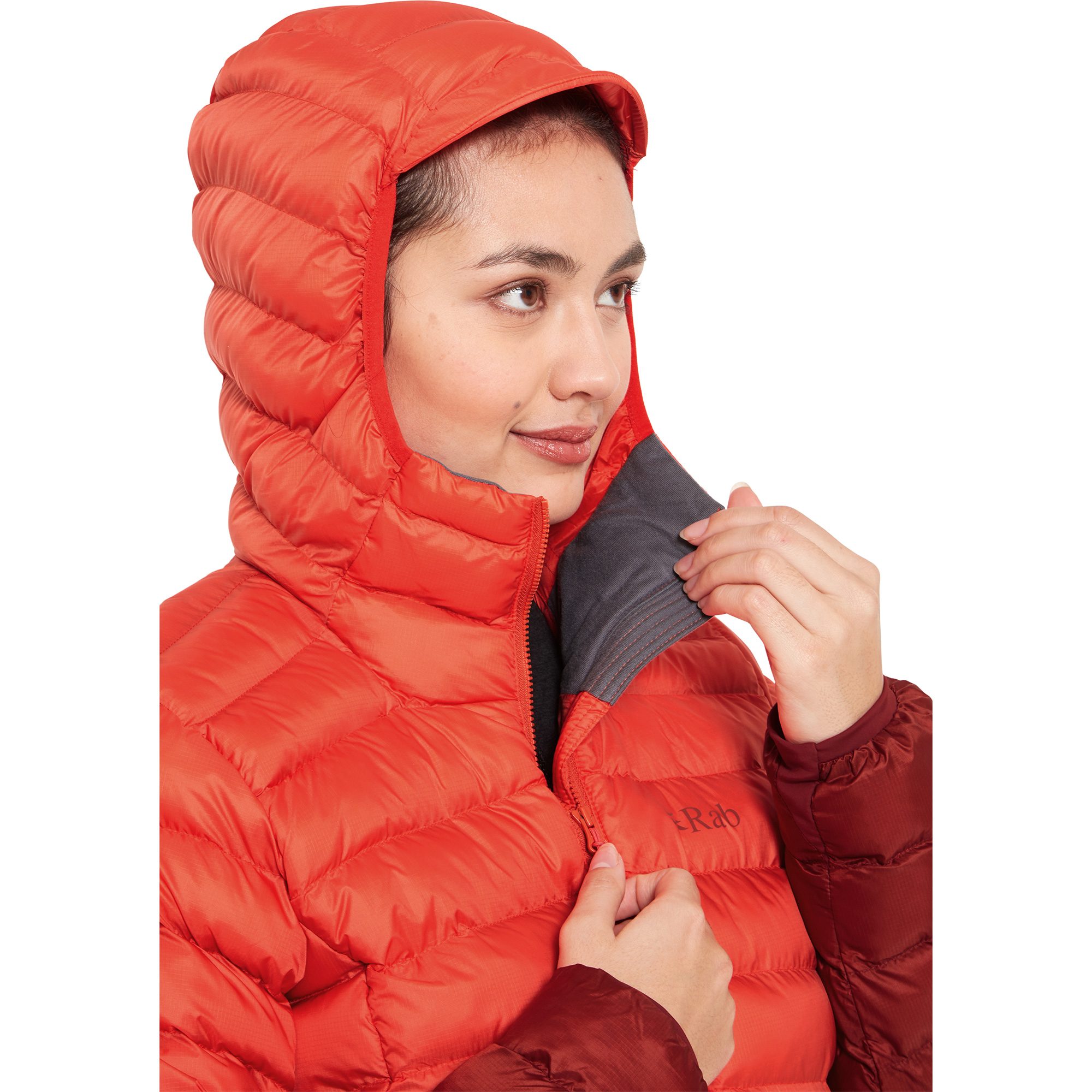 RAB Cirrus Alpine Jacket Damen red grapefruit