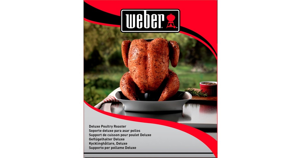 WeberDeluxe gevogeltestomer gevogeltehouder