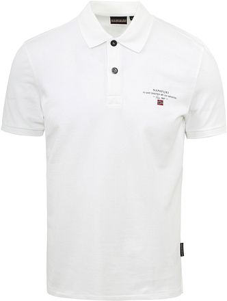 Napapijri Polo Elbas Wit NP0A4GDL0021 kopen