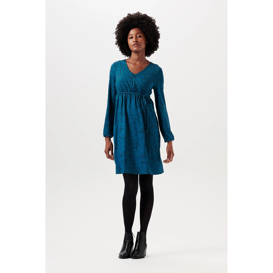 Esprit Still-Kleid Blue Coral